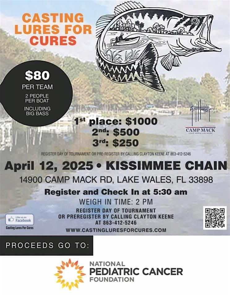 7th annual \u201cCasting Lures for Cures\u201d tournament