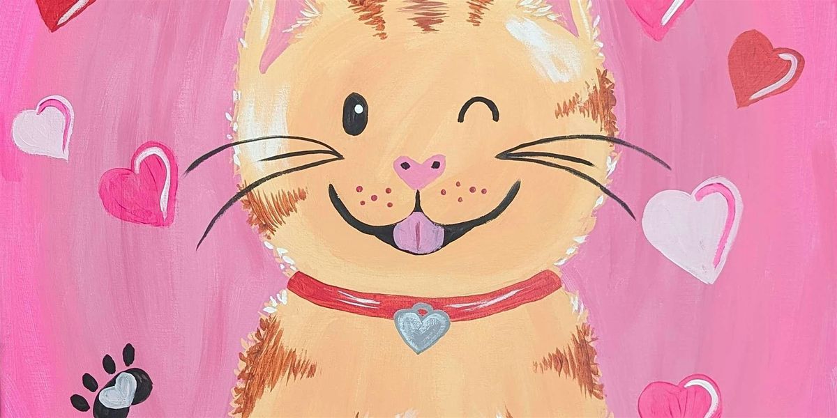 Heartfelt Whiskers  - Paint and Sip by Classpop!\u2122