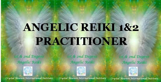 Angelic Reiki 1 and 2 Practitioner Workshop (Glastonbury) 8th-10th November 2024