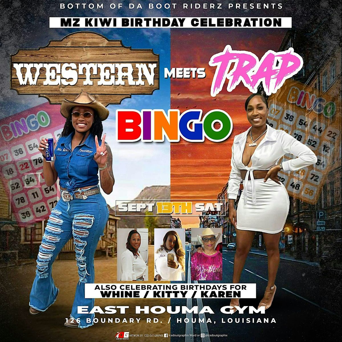 Western meet Trap Bingo