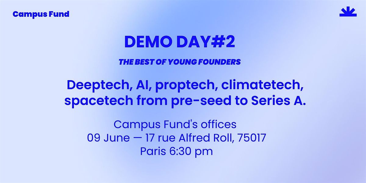 Demo day - Campus Fund