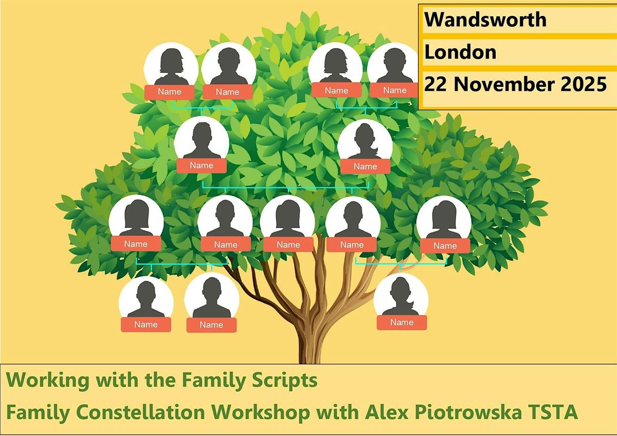 Family Constellation and working with Family Scripts London 22.11.2025