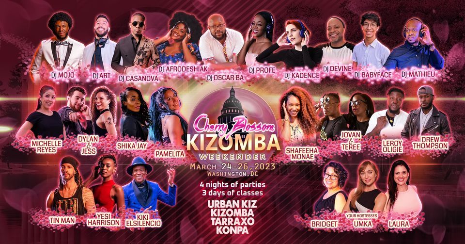 DC Cherry Blossom Kizomba Weekender 2023, Crown Dance Studio, Falls ...