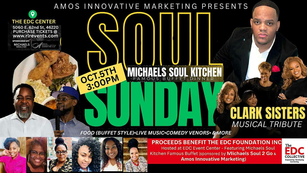 Soul Food Sunday: Clark Sisters Musical Tribute