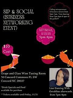 Sip & Social (Business Networking Event)