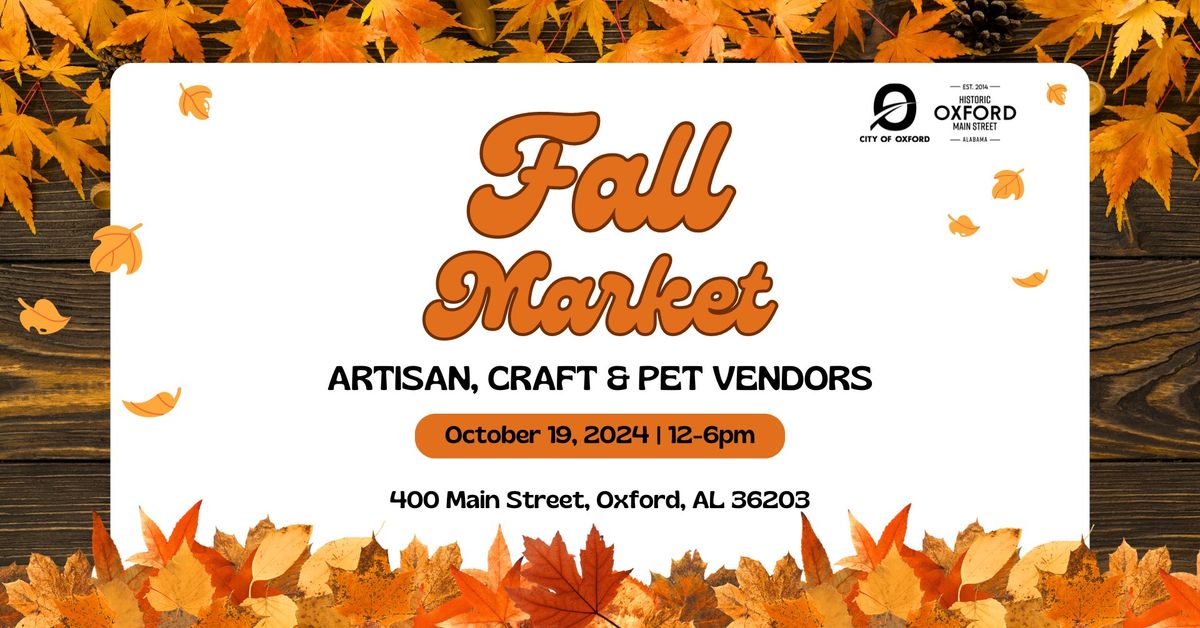 Fall Market on Main 