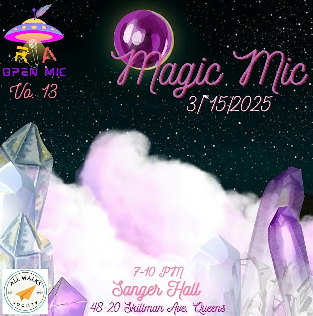 RA Open Mic Vo.13 \u201cMagic Mic\u201d