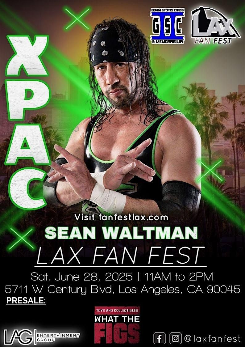 X-Pac Meet &Greet LAX Fan Fest