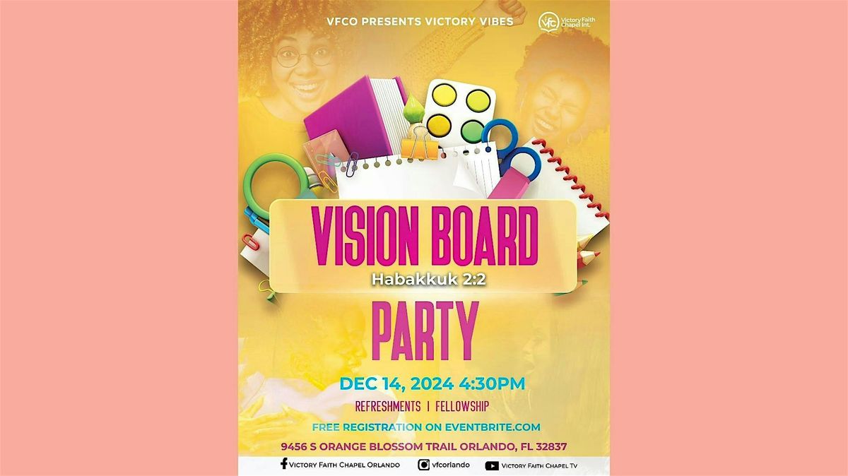 Victory Vibes: Vision Board Party