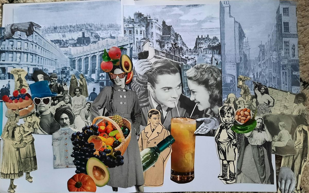 Vintage Magazine Collage