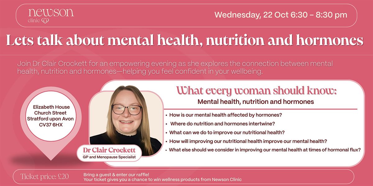 Mental Health, Nutrition & Hormones- How Are They Connected?