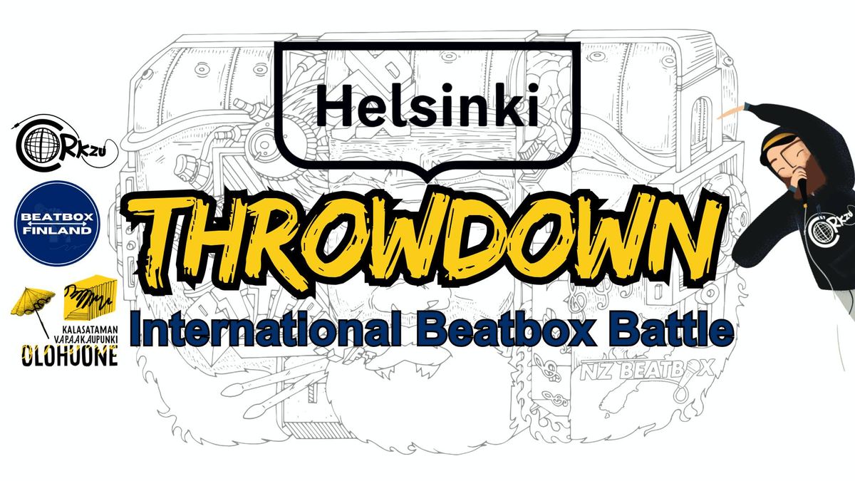 Helsinki THROWDOWN International Beatbox Battle @ Kalasataman Vapaakaupunki Olohuone