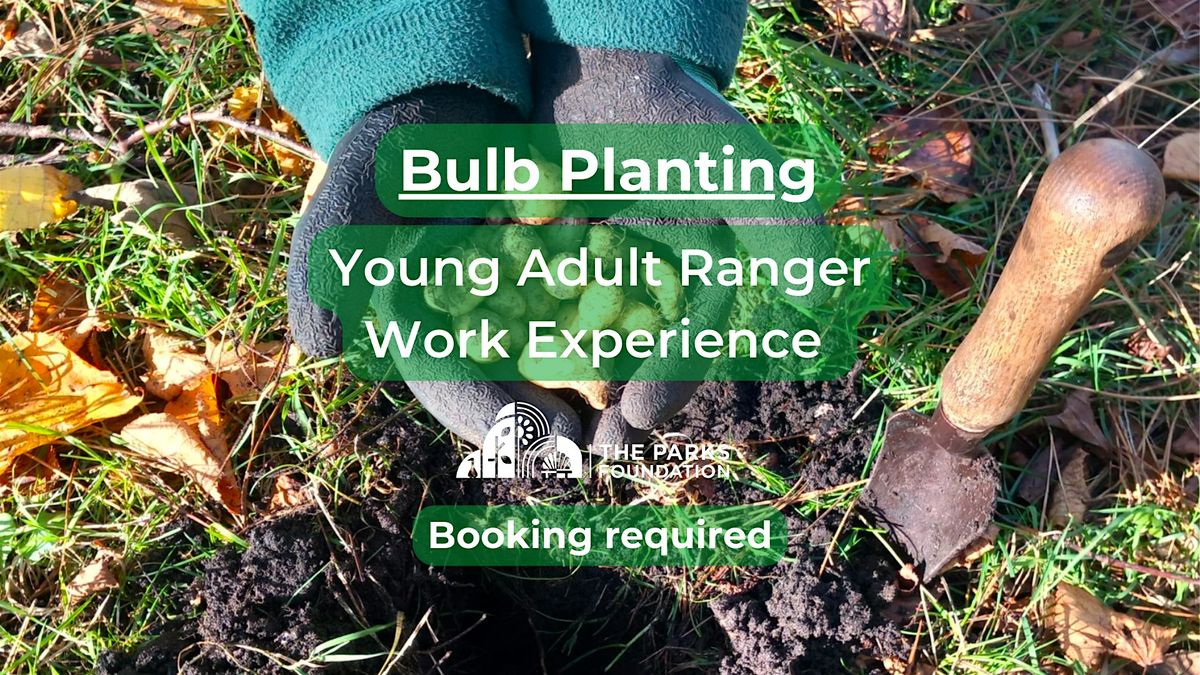 Bulb Planting - Young Adult Ranger Work Experience at Muscliff Park