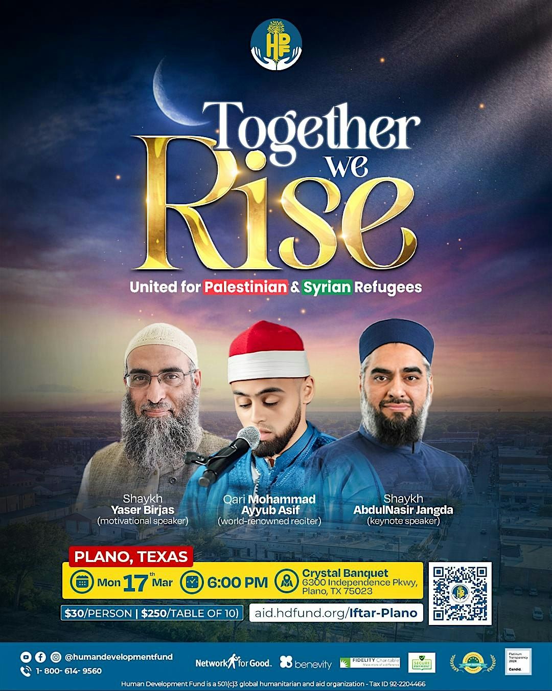 Together We Rise: Iftar Across America - Plano, TX