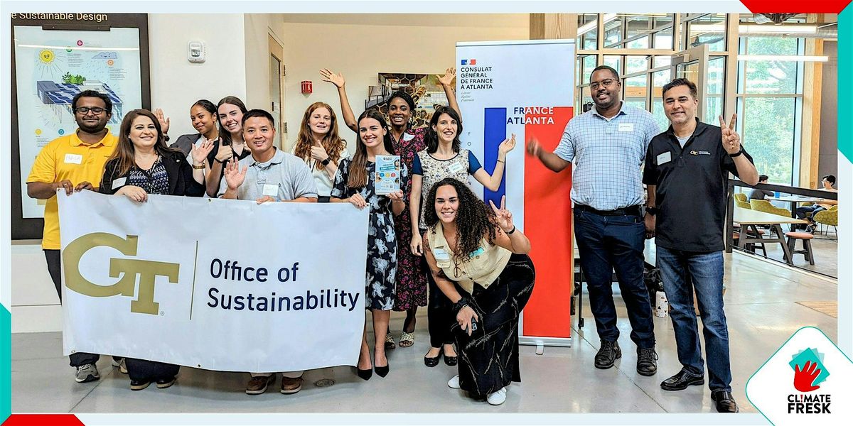Climate Fresk workshop - Georgia Tech - France-Atlanta 2025