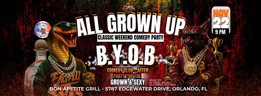 All Grown Up: Classic Weekend Comedy Party