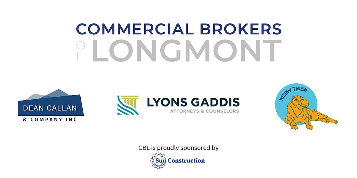 Commercial Brokers of Longmont November 2024 Lunch Meeting