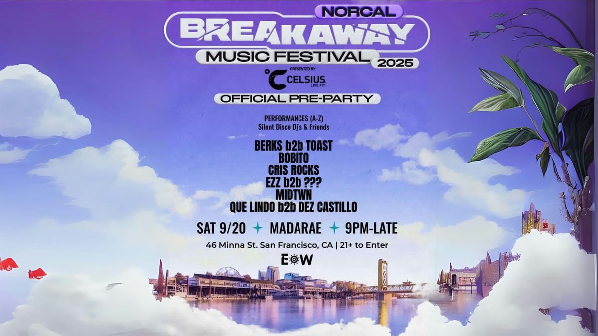 BOBITO [BREAKAWAY FESTIVAL OFFICIAL PRE-PARTY]  AT MADARAE
