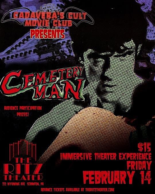 Cadavera's Cult Movie Club Presents: Cemetery Man- Immersive Theater