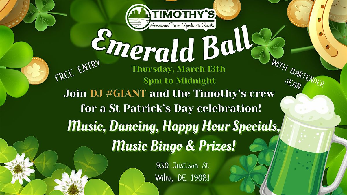 Timothy\u2019s Emerald Ball