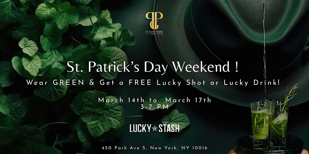 Free Shot at St Patricks Day at Pando Park