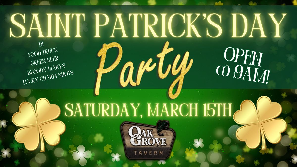 SAINT PATRICKS DAY PARTY! 