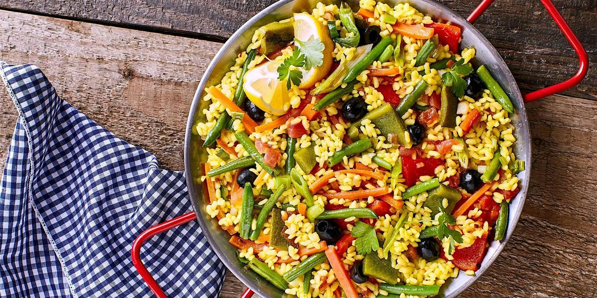 The Spanish Kitchen: Vegetarian Paella