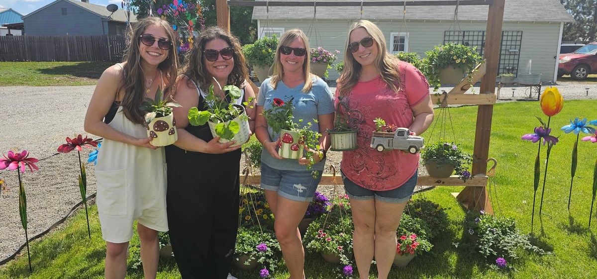 3rd Annual Make-a-Planter Event at Valley Candles