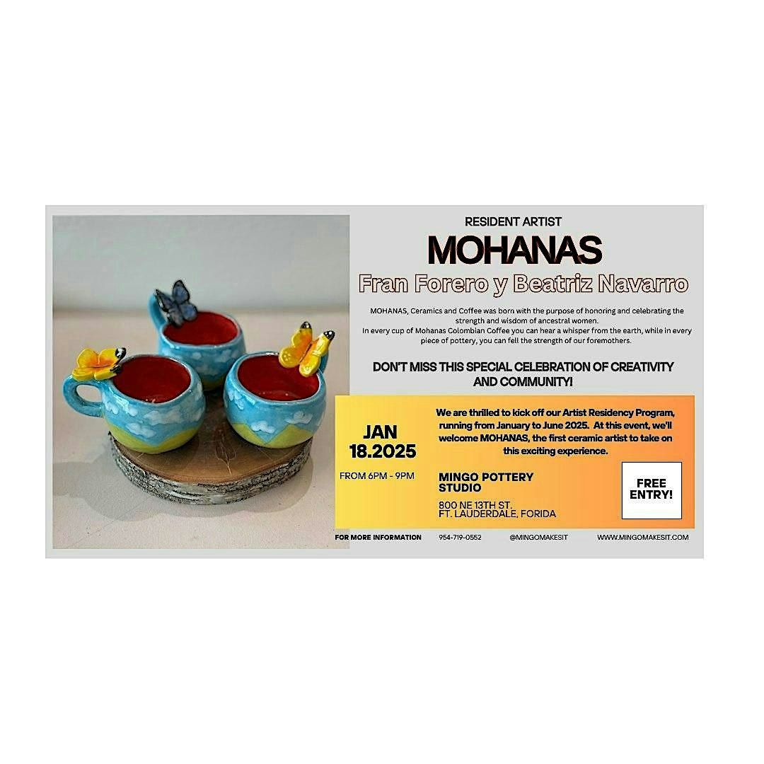 Pottery Residency Artist Launch Party - Mohanas