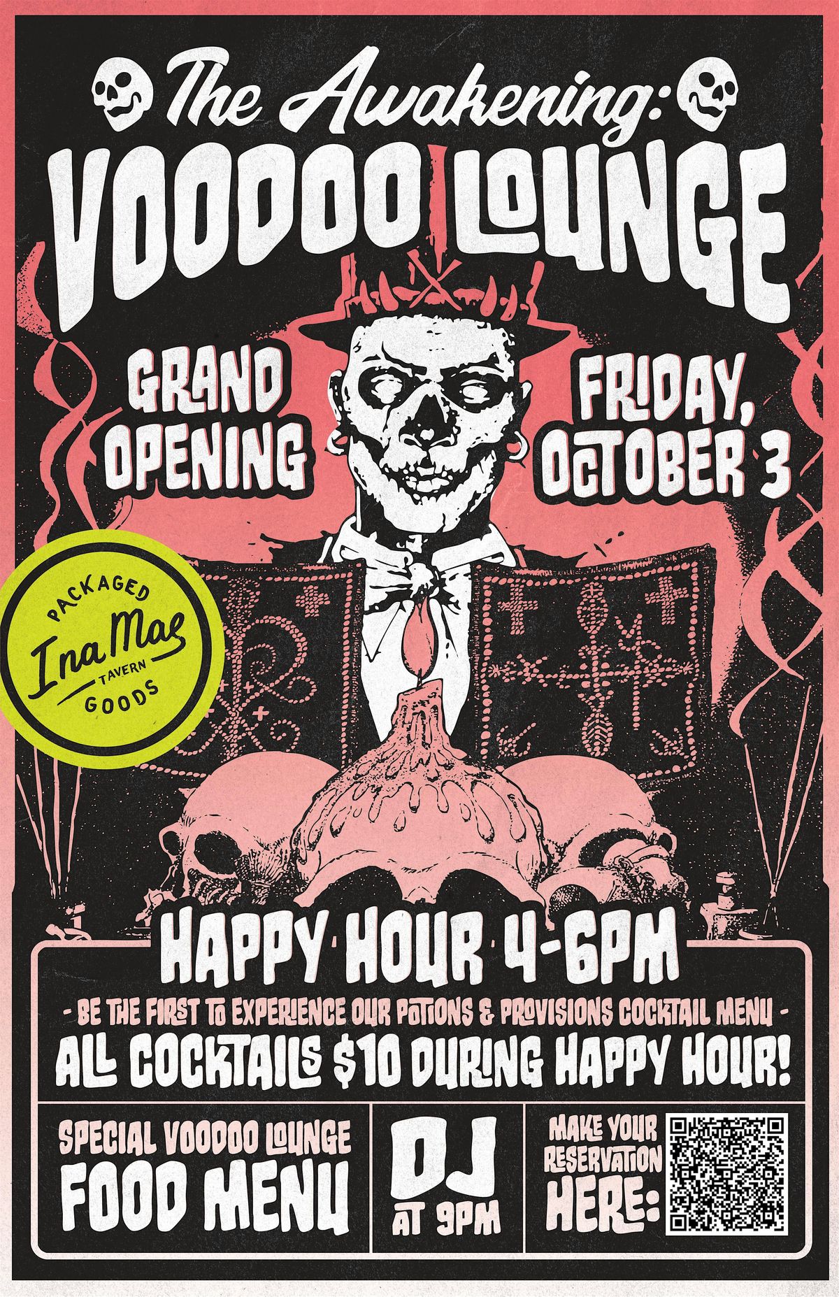 The Awakening: Voodoo Lounge Opening Night at Ina Mae Tavern in Wicker Park