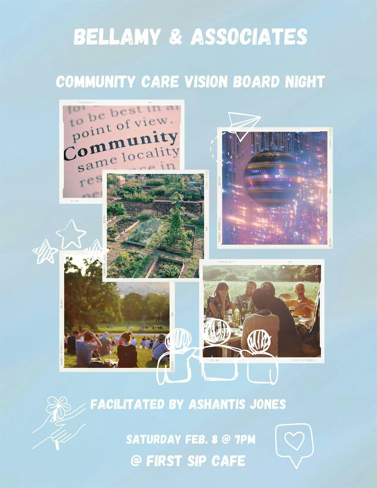 Vision & Connection: A Community Care Vision Board Event