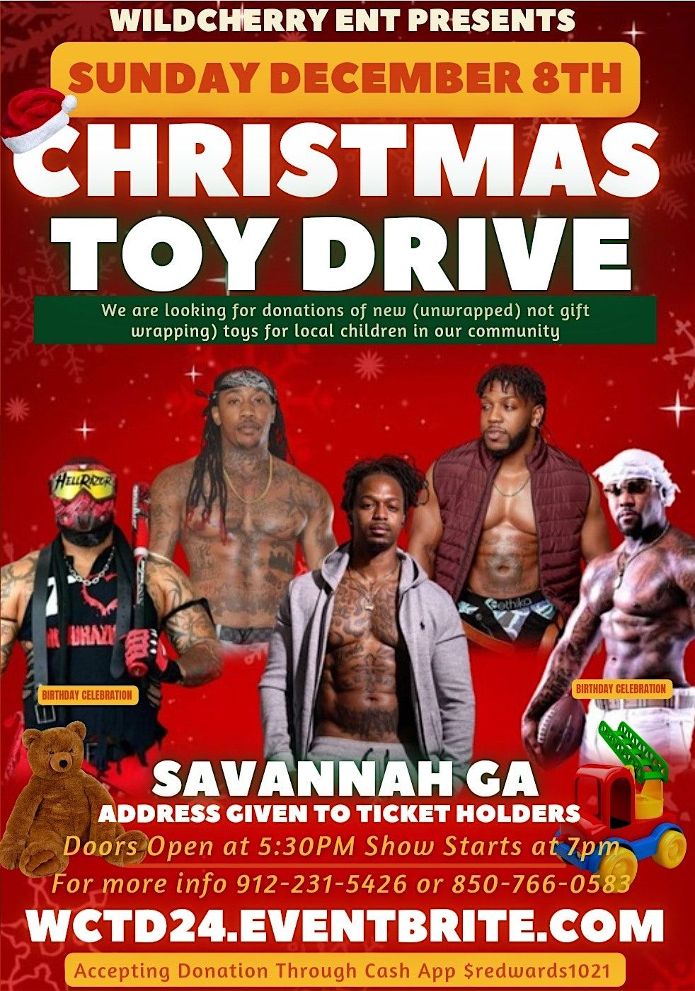 Christmas Toy Drive Ladies Night