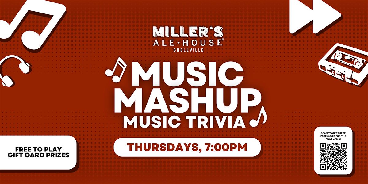 Music Trivia at Miller's Ale House - Snellville