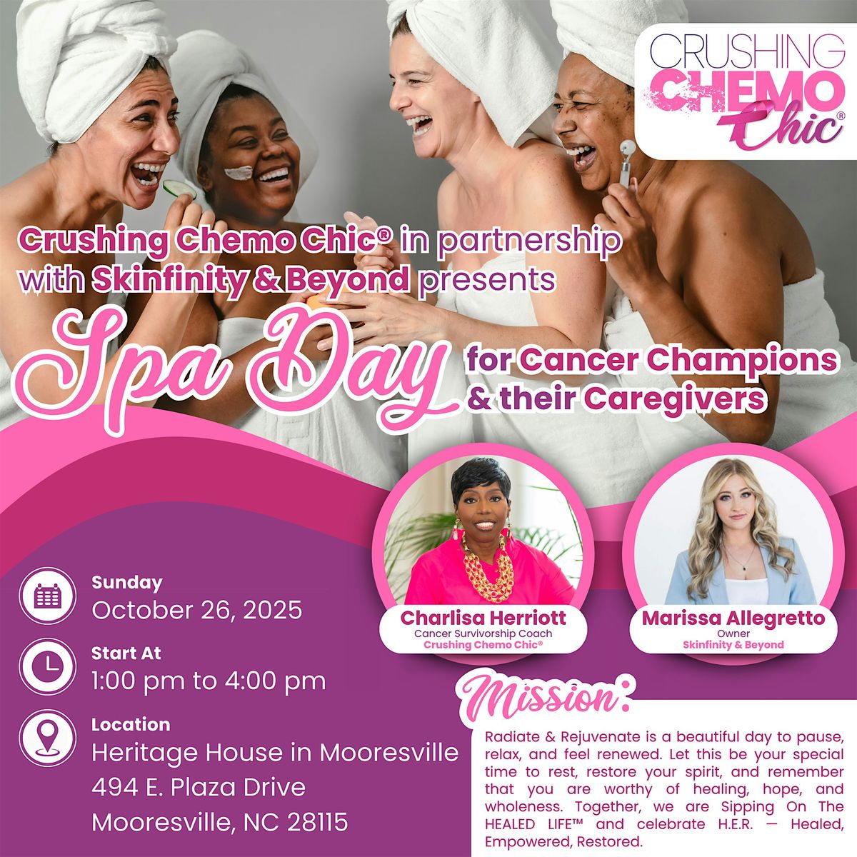 Radiate & Rejuvenate: A Day of Healing, Hope & H.E.R.