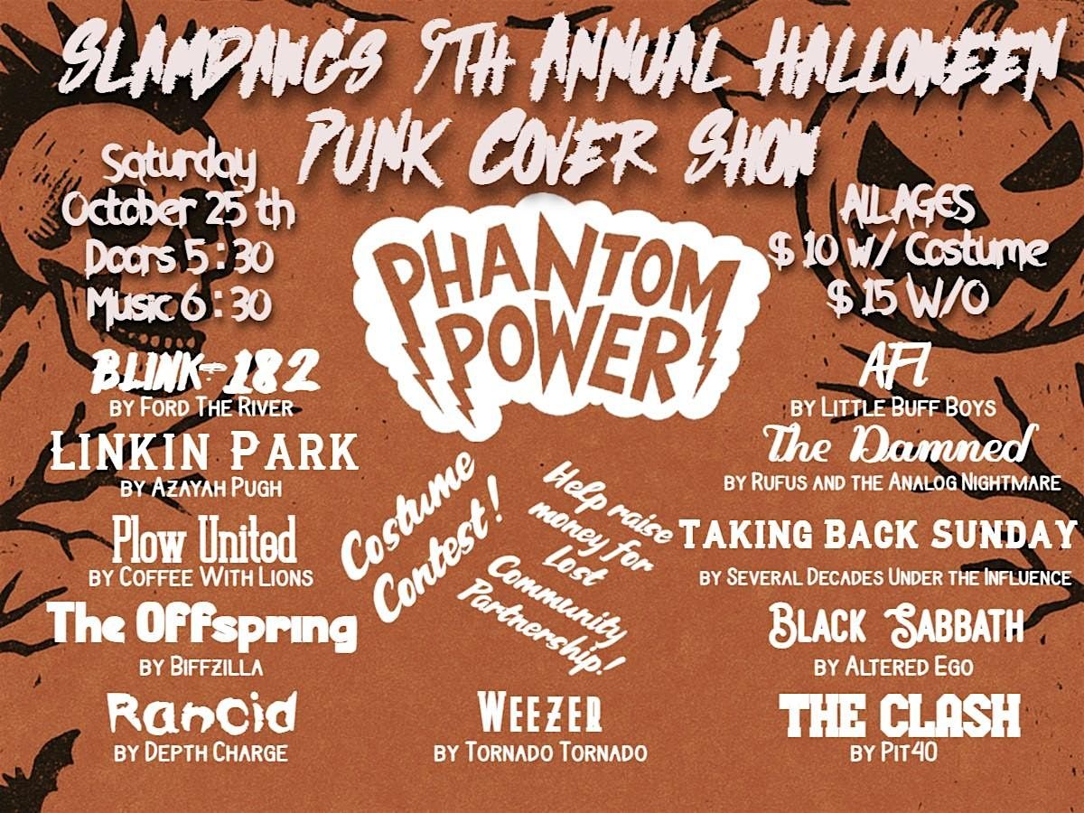 Slamdawg's 9th Annual Halloween Punk Cover Show