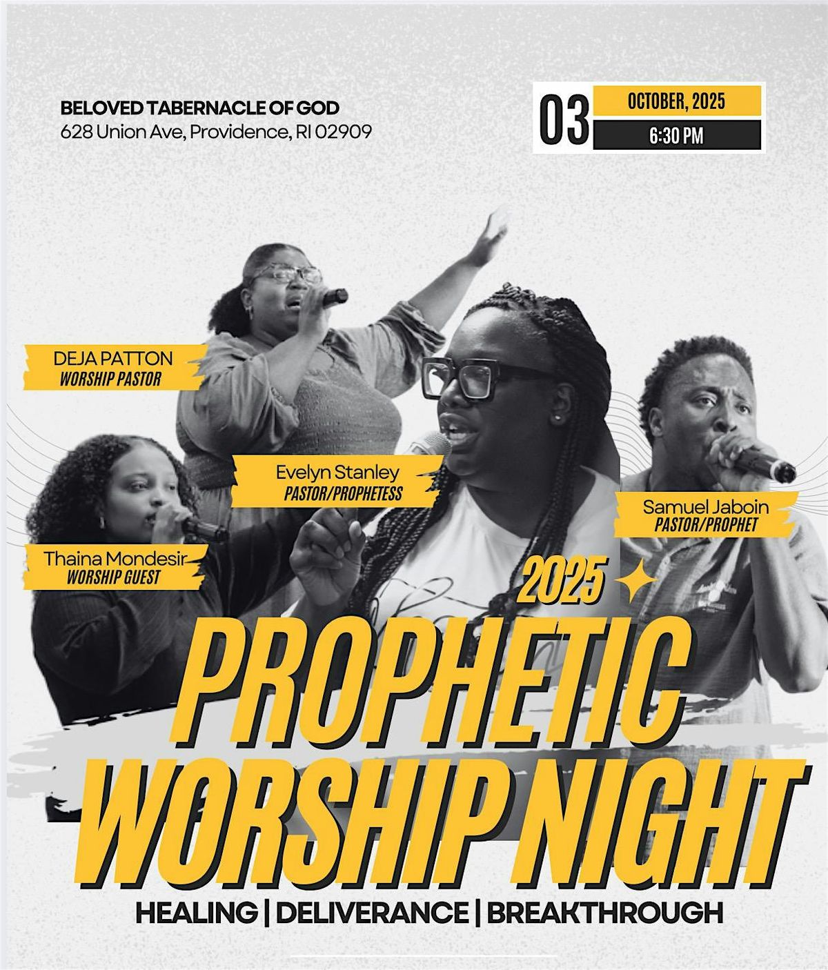 Worship Night! RI,CT,MA