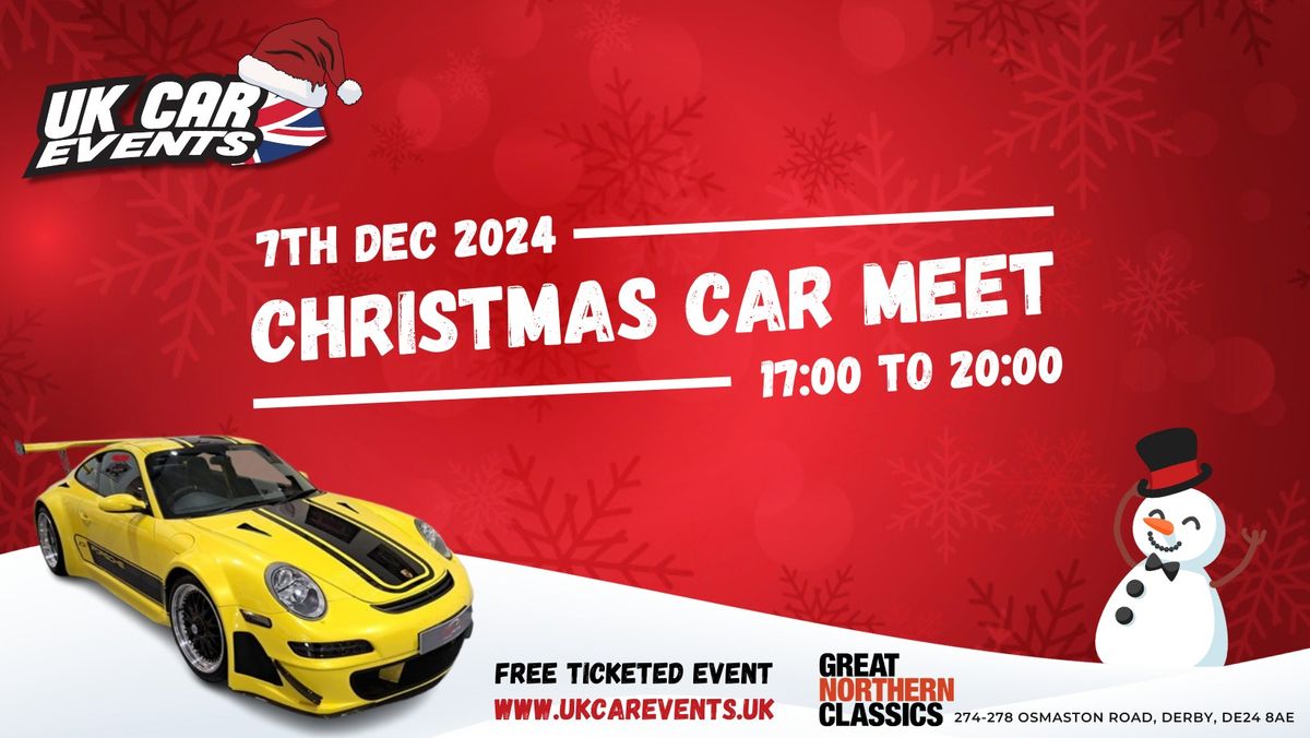 \ud83c\udf85 FREE Christmas Car Meet Hosted by UK Car Events \ud83c\udf85