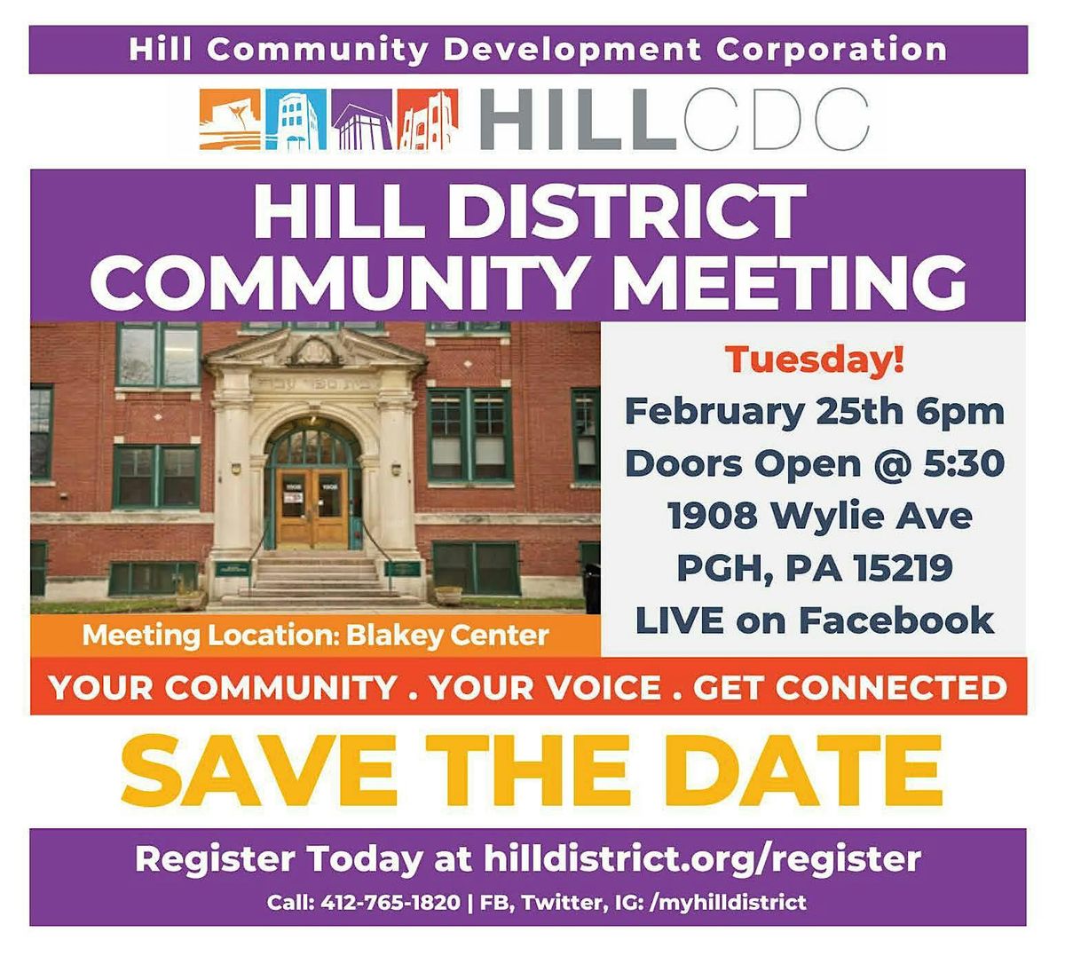 February Hill District Community Meeting