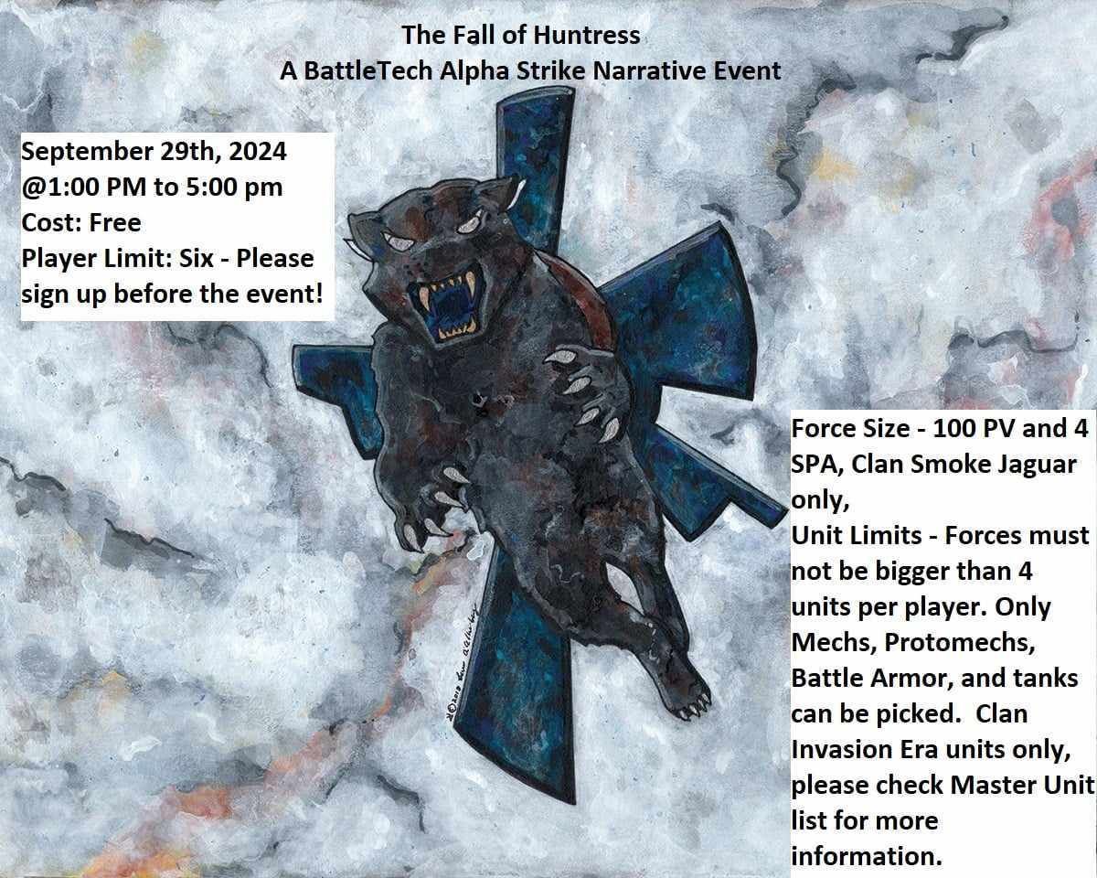 Fall of Huntress Narrative Event