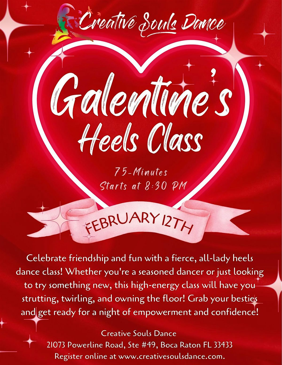 Galentine's Heels Class (18+)