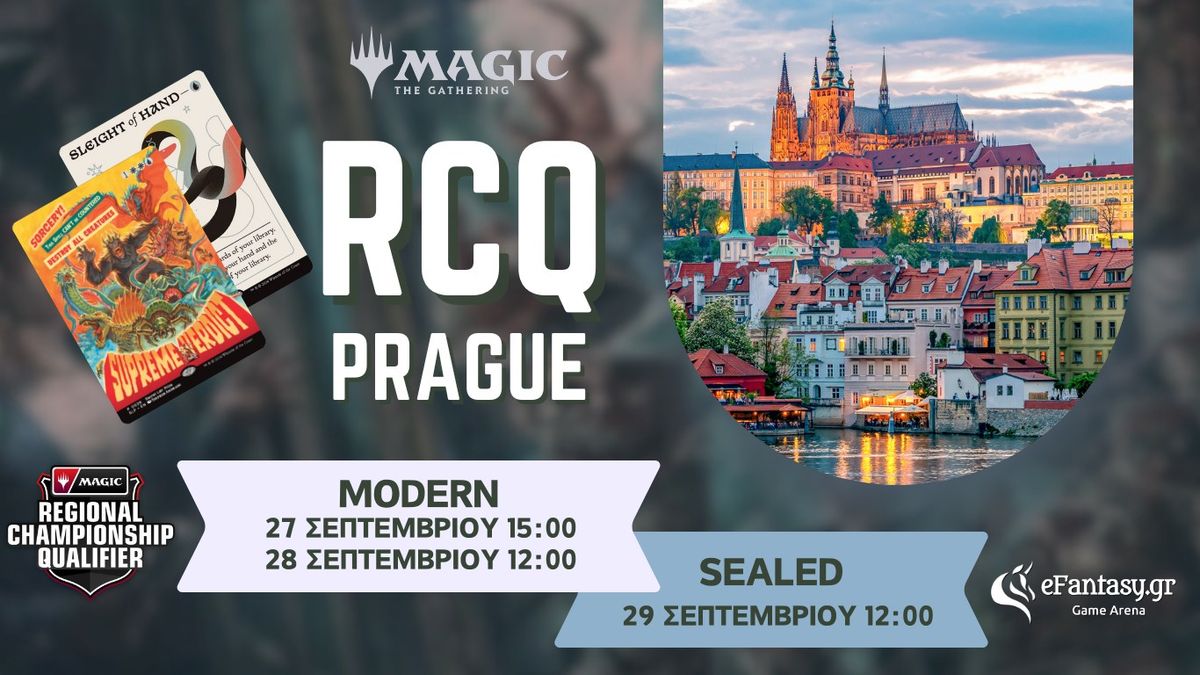 RCQ European Magic Series Qualifiers | Modern & Sealed | eFantasy Thessaloniki Game Arena