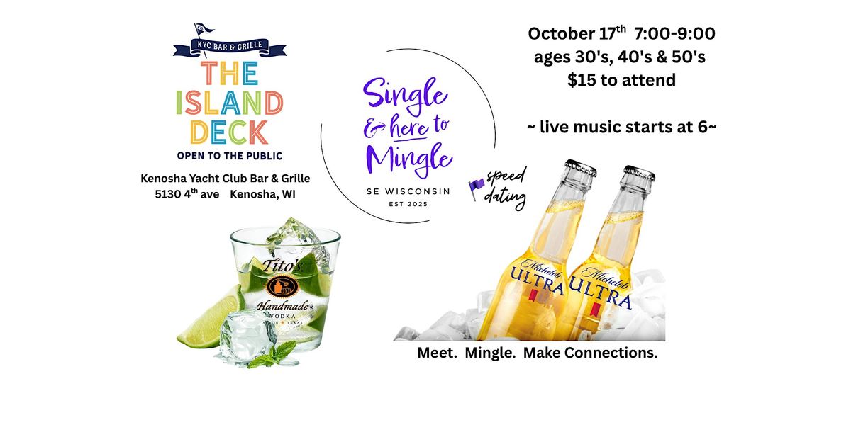 Single & here to Mingle Dating Event