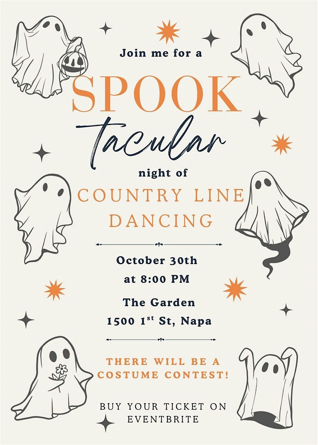 Country Line Dancing Halloween Party!