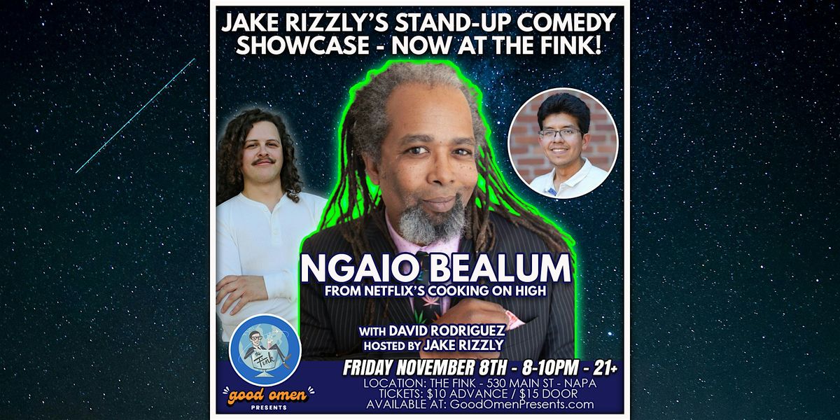 Jake Rizzly Stand-Up Comedy Show: Ngaio Bealum (Netflix Cooking On High)