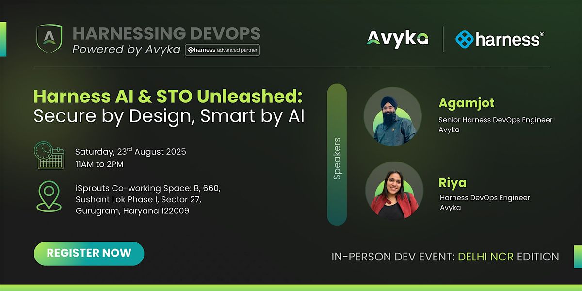 Harnessing DevOps: Powered by Avyka | Delhi NCR Edition