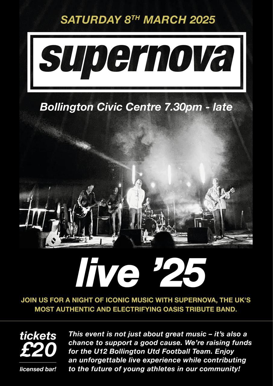 Supernova live in Bollington!! 