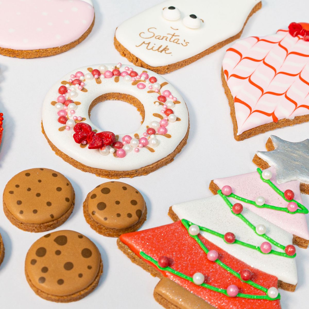 Christmas Royal Icing Cookies | Beginner