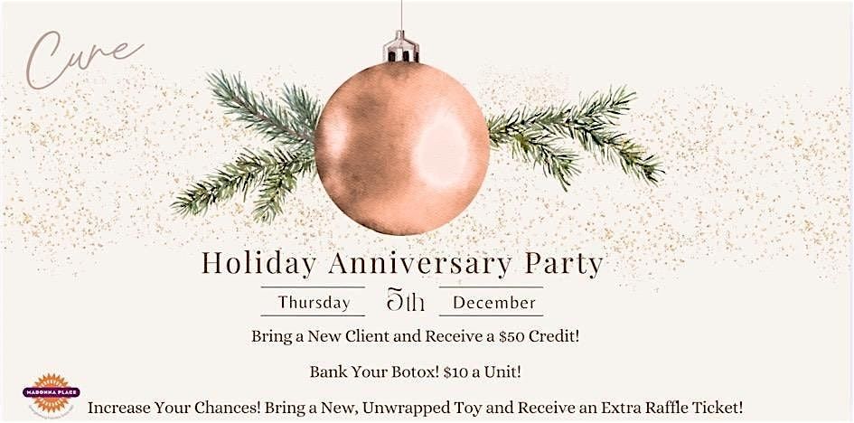 Cure Med Spa Holiday Open House Celebration!