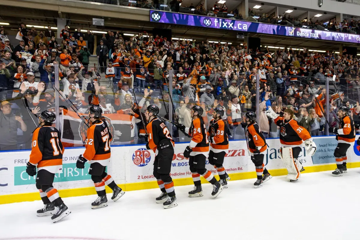 Parking Swift Current Broncos at Medicine Hat Tigers