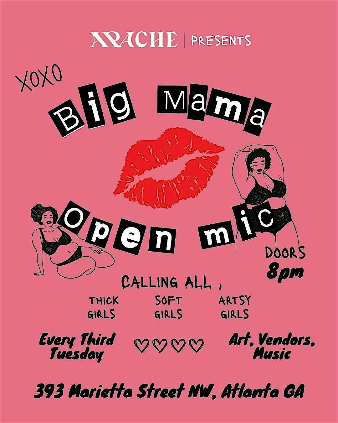 Big Mama Female Open Mic